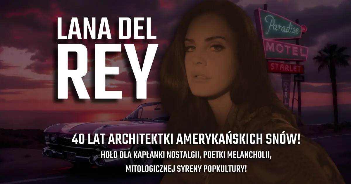 Lana Del Rey na urodzinowym banerze w blogu Moje Quo Vadis - mojequovadis.pl | ppiotrr.pl