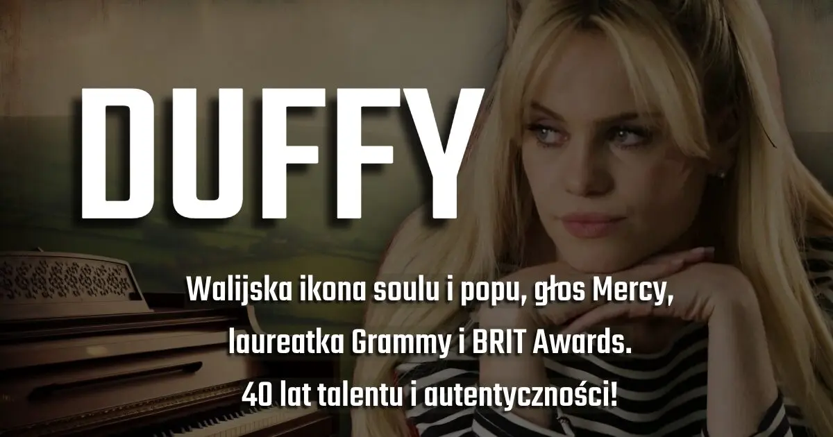 Duffy na urodzinowym banerze w blogu Moje Quo Vadis - mojequovadis.pl | ppiotrr.pl