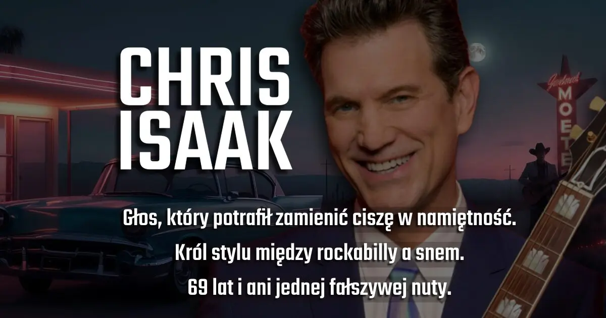 Chris Isaak na urodzinowym banerze w blogu Moje Quo Vadis - mojequovadis.pl | ppiotrr.pl