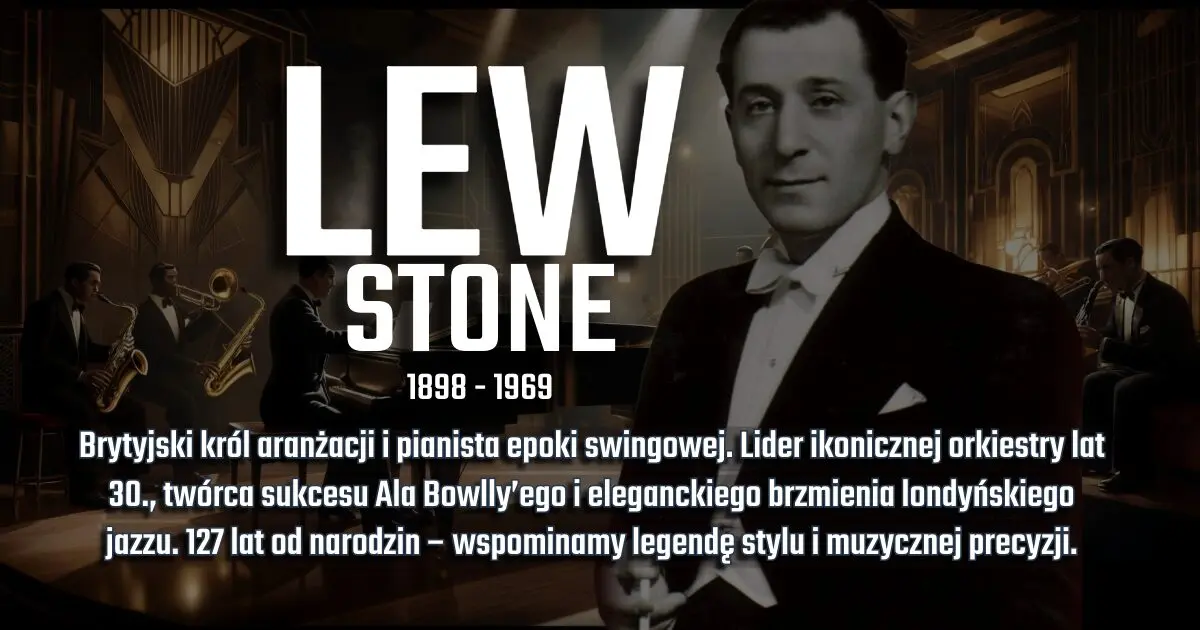Lew Stone na urodzinowym banerze w blogu Moje Quo Vadis - mojequovadis.pl | ppiotrr.pl