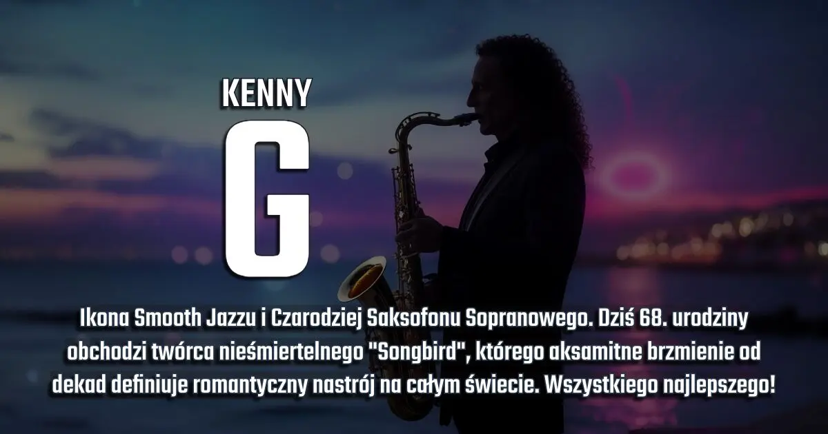 Kenny G na urodzinowym banerze w blogu Moje Quo Vadis - mojequovadis.pl | ppiotrr.pl