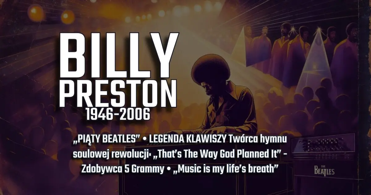 Billy Preston na banerze wspomnieniowym w blogu Moje Quo Vadis - mojequovadis.pl | ppiotrr.pl