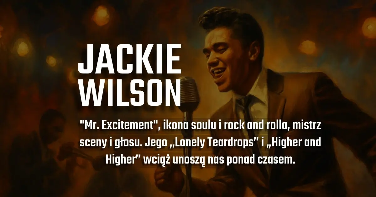 Jackie Wilson na urodzinowym banerze w blogu Moje Quo Vadis - mojequovadis.pl | ppiotrr.pl
