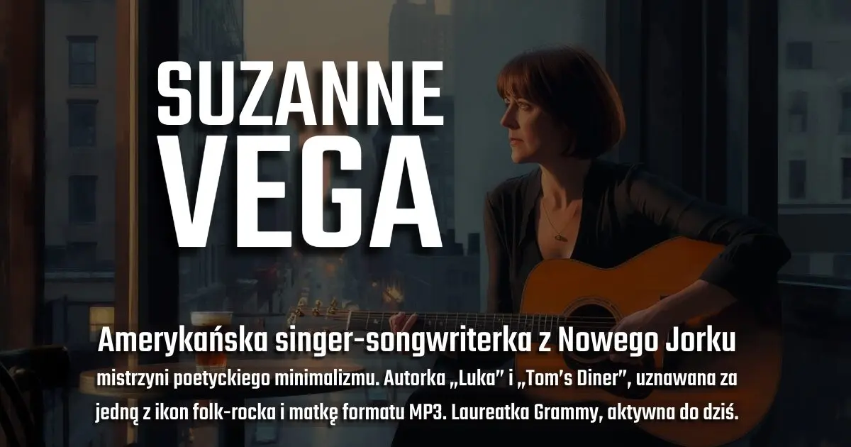 Suzanne Vega na urodzinowym banerze w blogu Moje Quo Vadis - mojequovadis.pl | ppiotrr.pl