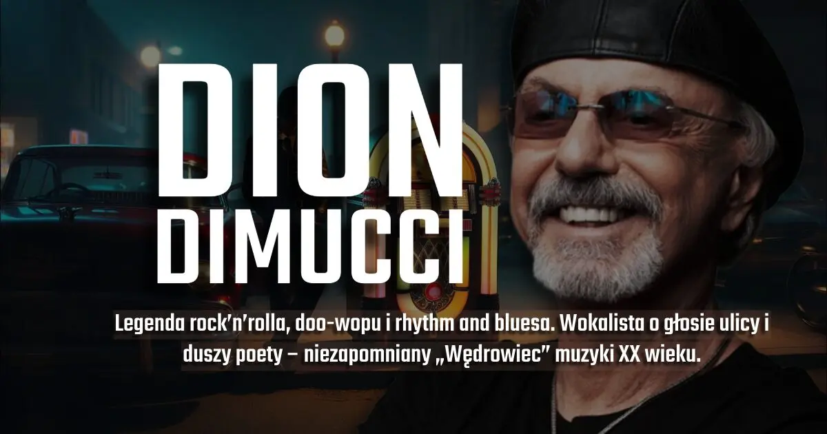 Dion DiMucci na urodzinowym banerze w blogu Moje Quo Vadis - mojequovadis.pl | ppiotrr.pl