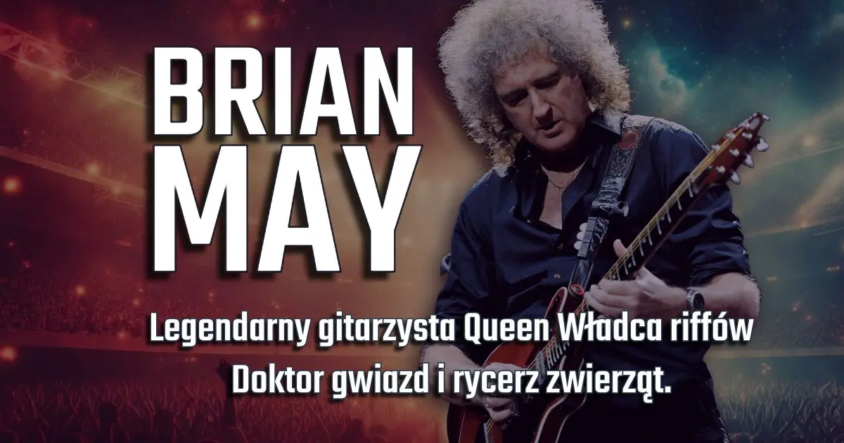 Brian May na urodzinowym banerze w blogu Moje Quo Vadis - mojequovadis.pl | ppiotrr.pl