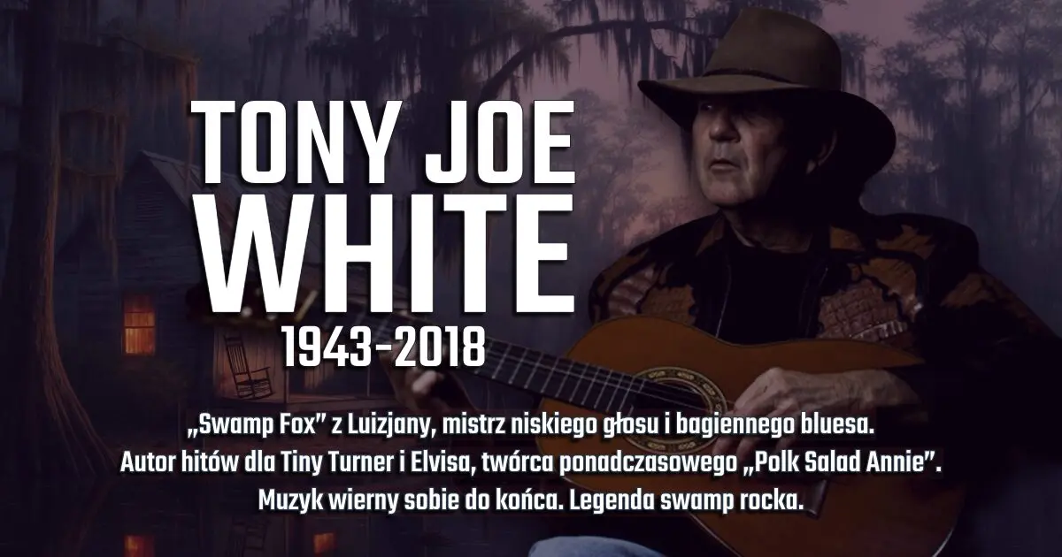 Tony Joe White na urodzinowym banerze w blogu Moje Quo Vadis - mojequovadis.pl | ppiotrr.pl