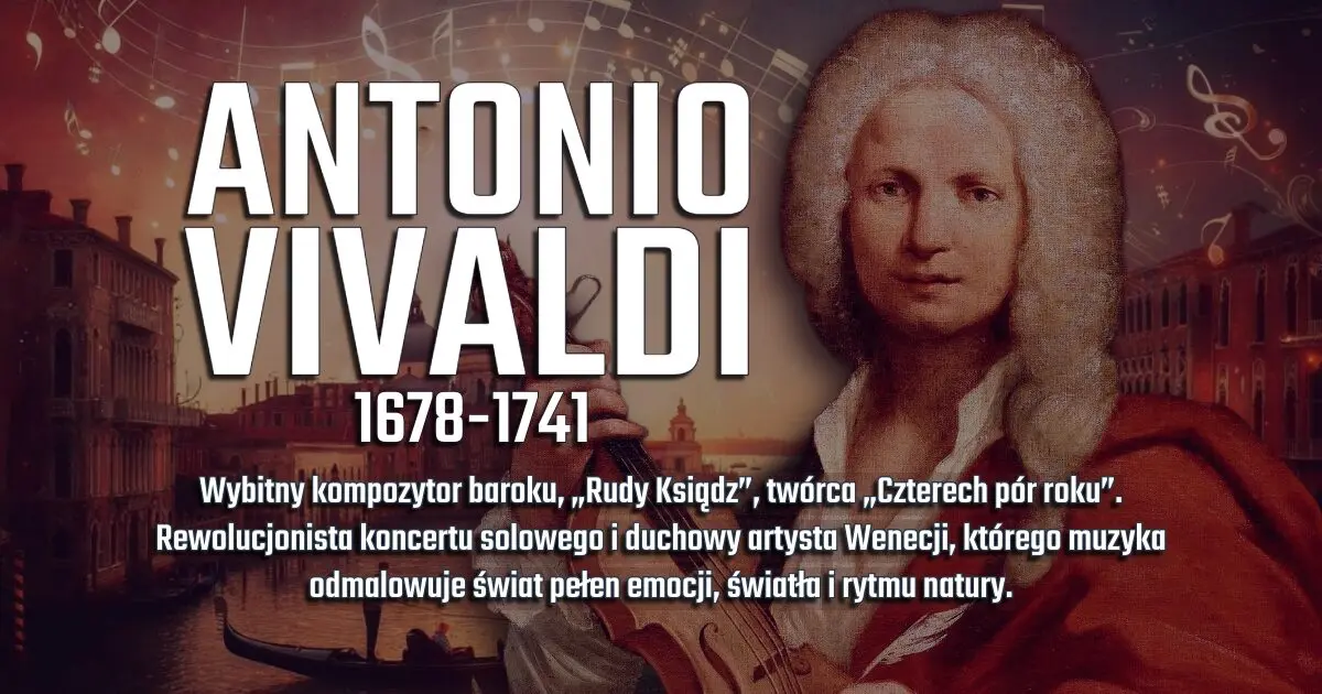 Antonio Vivaldi na banerze wspomnieniowym w blogu Moje Quo Vadis - mojequovadis.pl | ppiotrr.pl