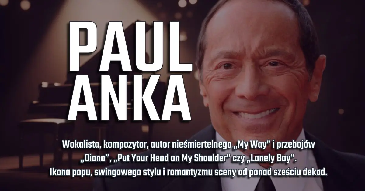 Paul Anka na urodzinowym banerze w blogu Moje Quo Vadis - mojequovadis.pl | ppiotrr.pl