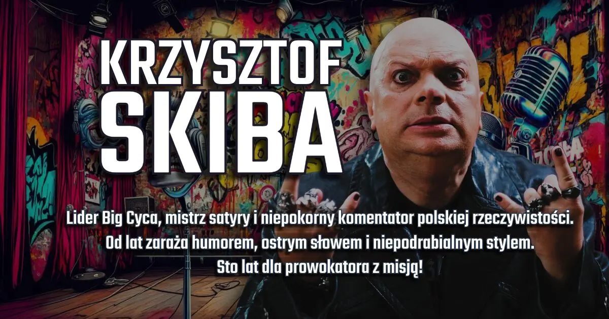 Krzysztof Skiba na urodzinowym banerze w blogu Moje Quo Vadis - mojequovadis.pl | ppiotrr.pl