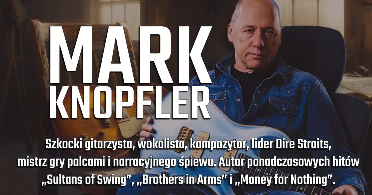 Mark Knopfler na banerze urodzinowym w blogu Moje Quo Vadis - mojequovadis.pl | ppiotrr.pl