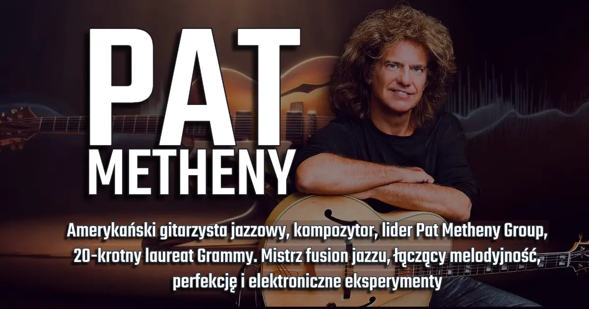 Pat Metheny na banerze urodzinowym w blogu Moje Quo Vadis - mojequovadis.pl | ppiotrr.pl