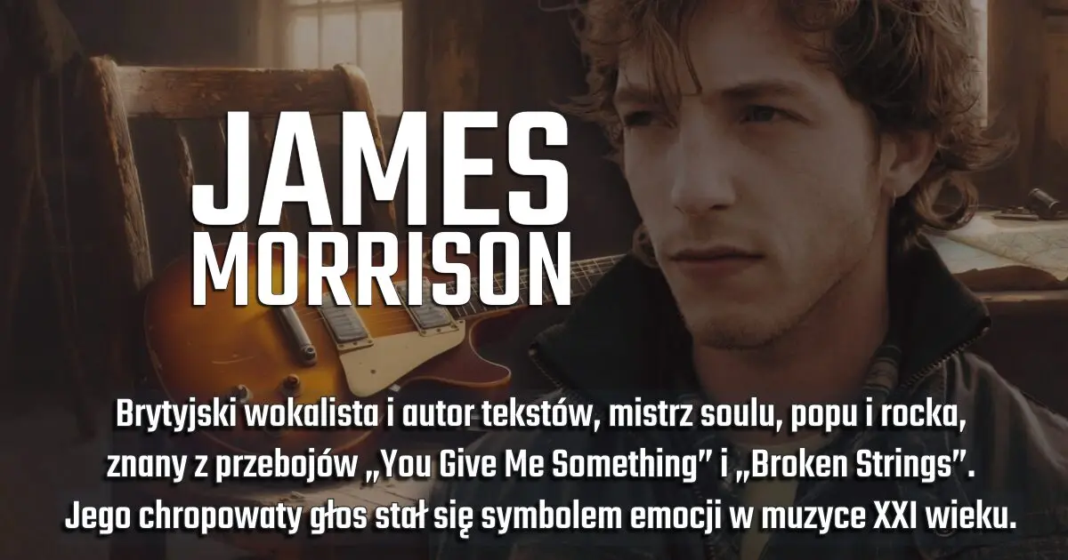 James Morrison na banerze urodzinowym w blogu Moje Quo Vadis - mojequovadis.pl | ppiotrr.pl
