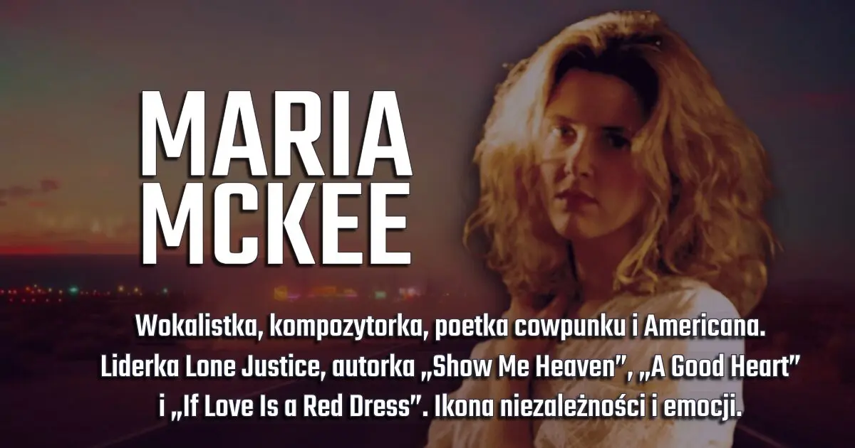 Maria McKee na banerze urodzinowym w blogu Moje Quo Vadis - mojequovadis.pl | ppiotrr.pl