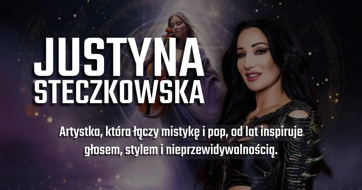 Justyna Steczkowska na urodzinowym banerze w blogu Moje Quo Vadis - mojequovadis.pl | ppiotrr.pl