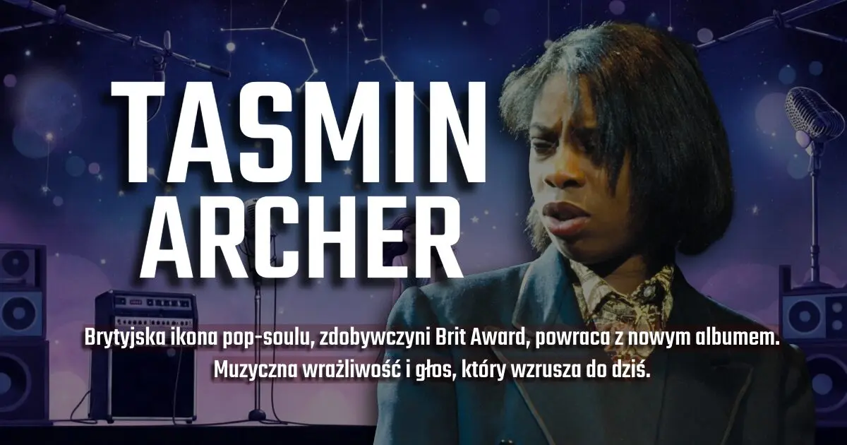 Tasmin Archer na urodzinowym banerze w blogu Moje Quo Vadis - mojequovadis.pl | ppiotrr.pl