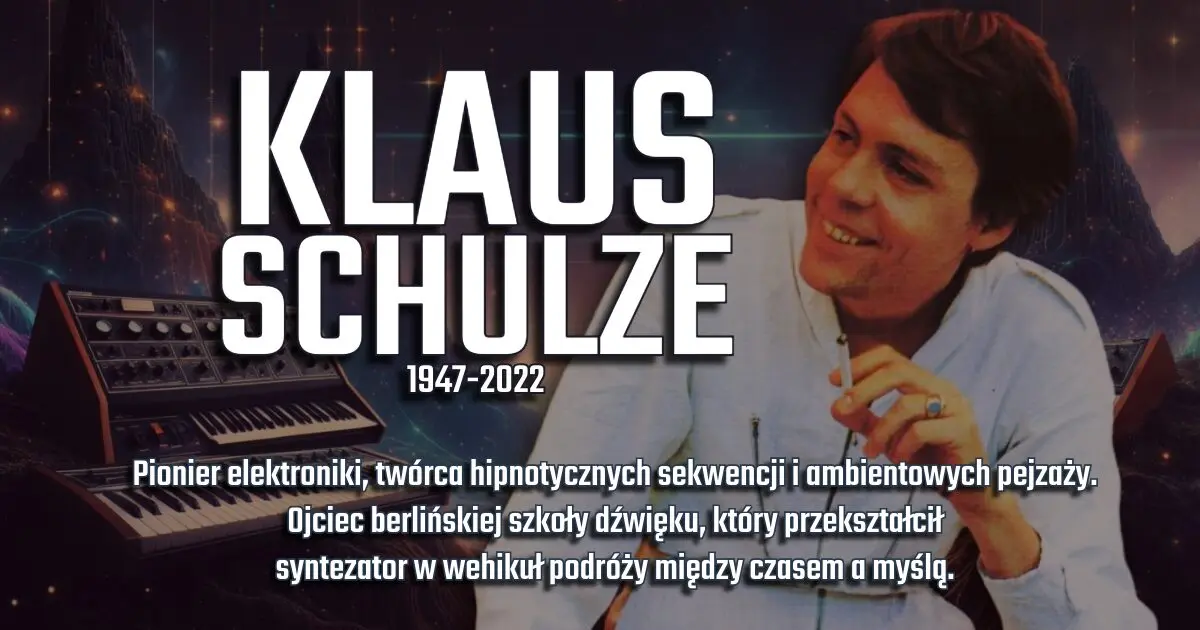 Klaus Schulze na urodzinowym banerze w blogu Moje Quo Vadis - mojequovadis.pl | ppiotrr.pl