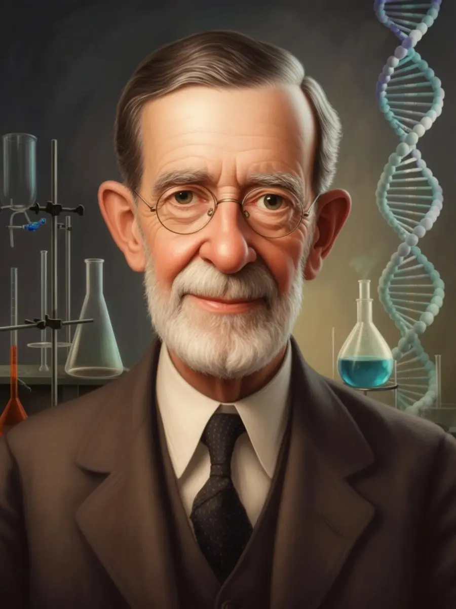 Frederick Sanger (1918-2013) - Chemia 1958, 1980 Jedyny naukowiec, który dwukrotnie zdobył Nagrodę Nobla w dziedzinie chemii. Pierwszą otrzymał za określenie struktury insuliny, drugą za opracowanie metod sekwencjonowania DNA.