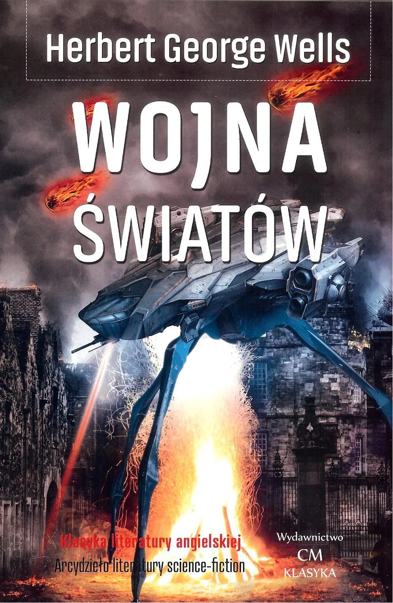 Okładka książki Wojna Światów_h.g.wells