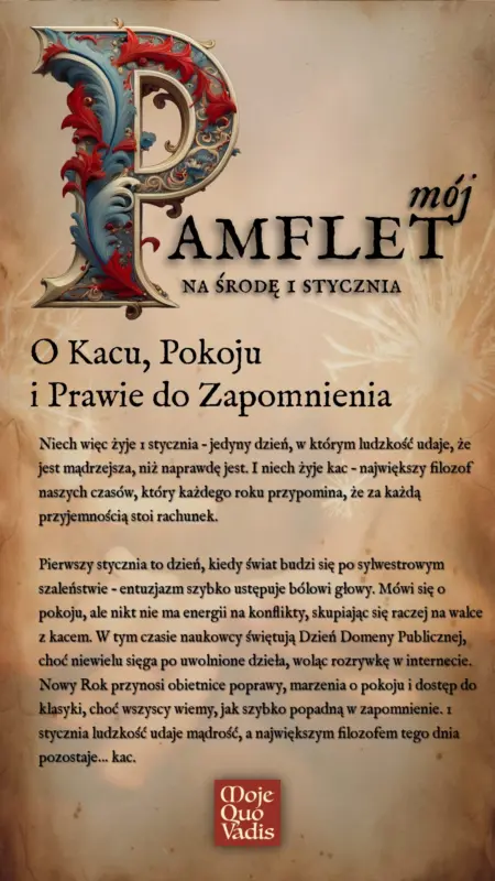 Środowy Pamflet na 1 stycznia