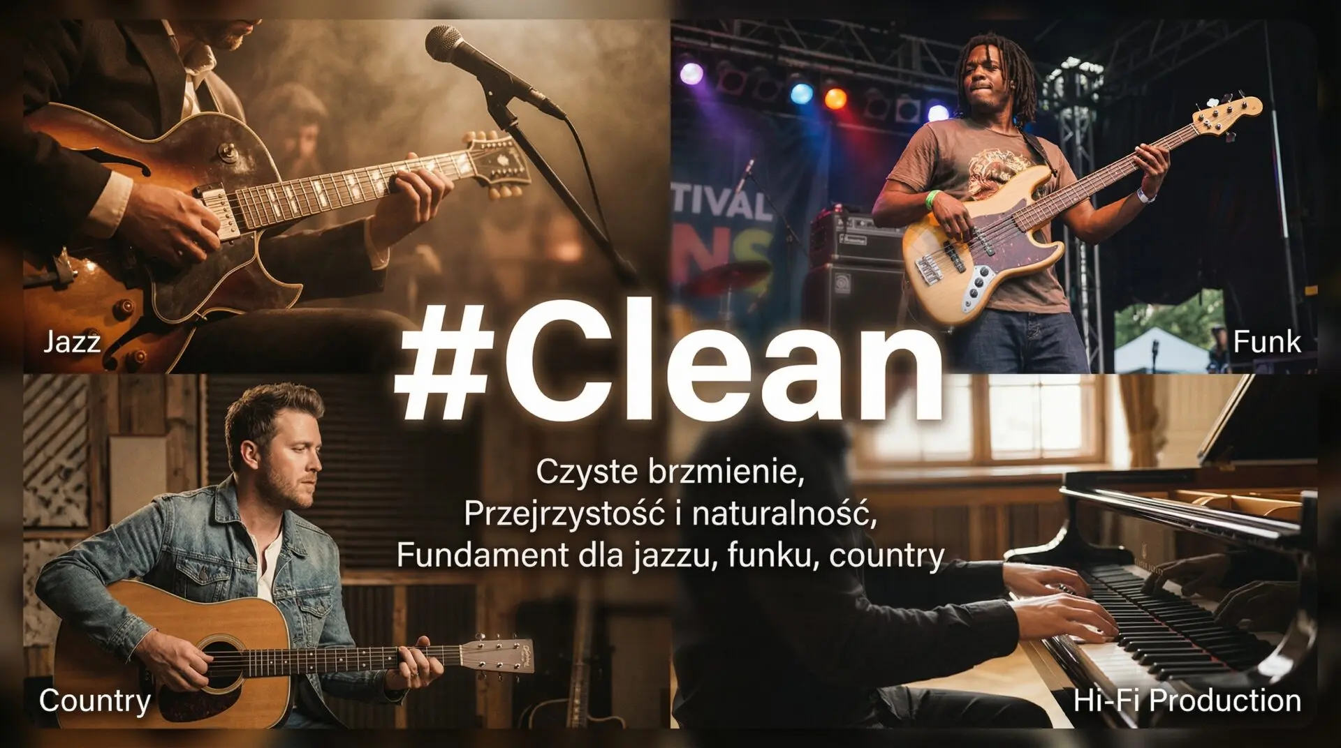 Clean Playlista brzmieniowego tagu - Clean