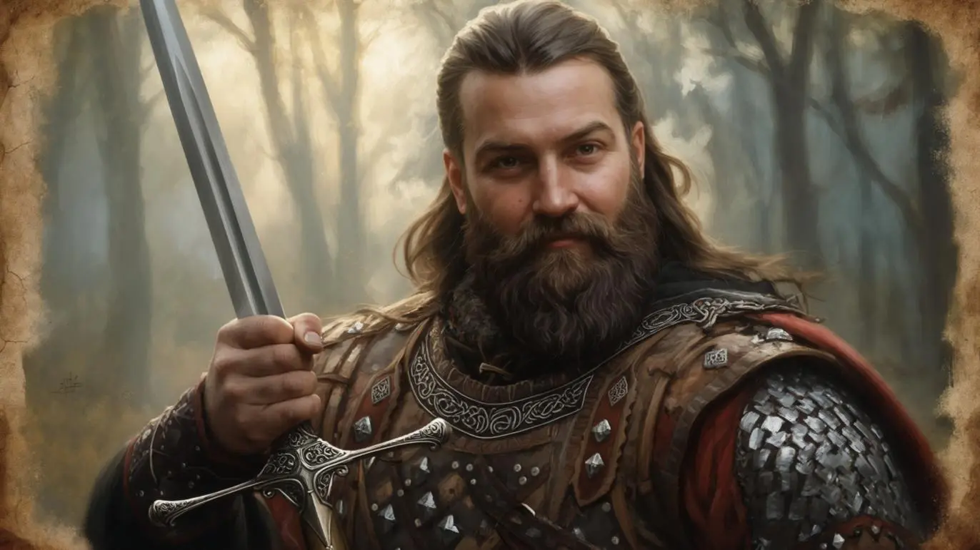 Mieczysław - ilustracja mężczyzny mogącego reprezentować osobę o takim imieniu