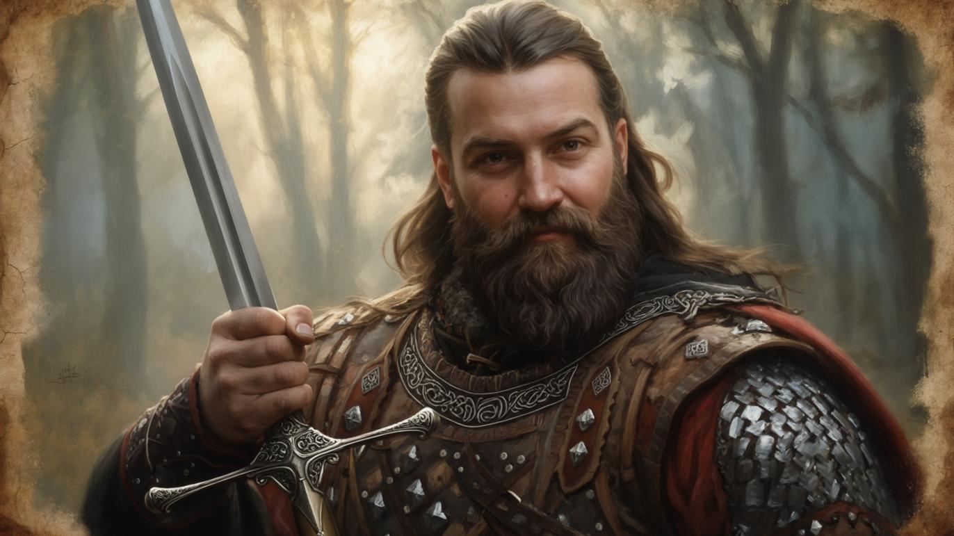 Mieczysław - ilustracja mężczyzny mogącego reprezentować osobę o takim imieniu