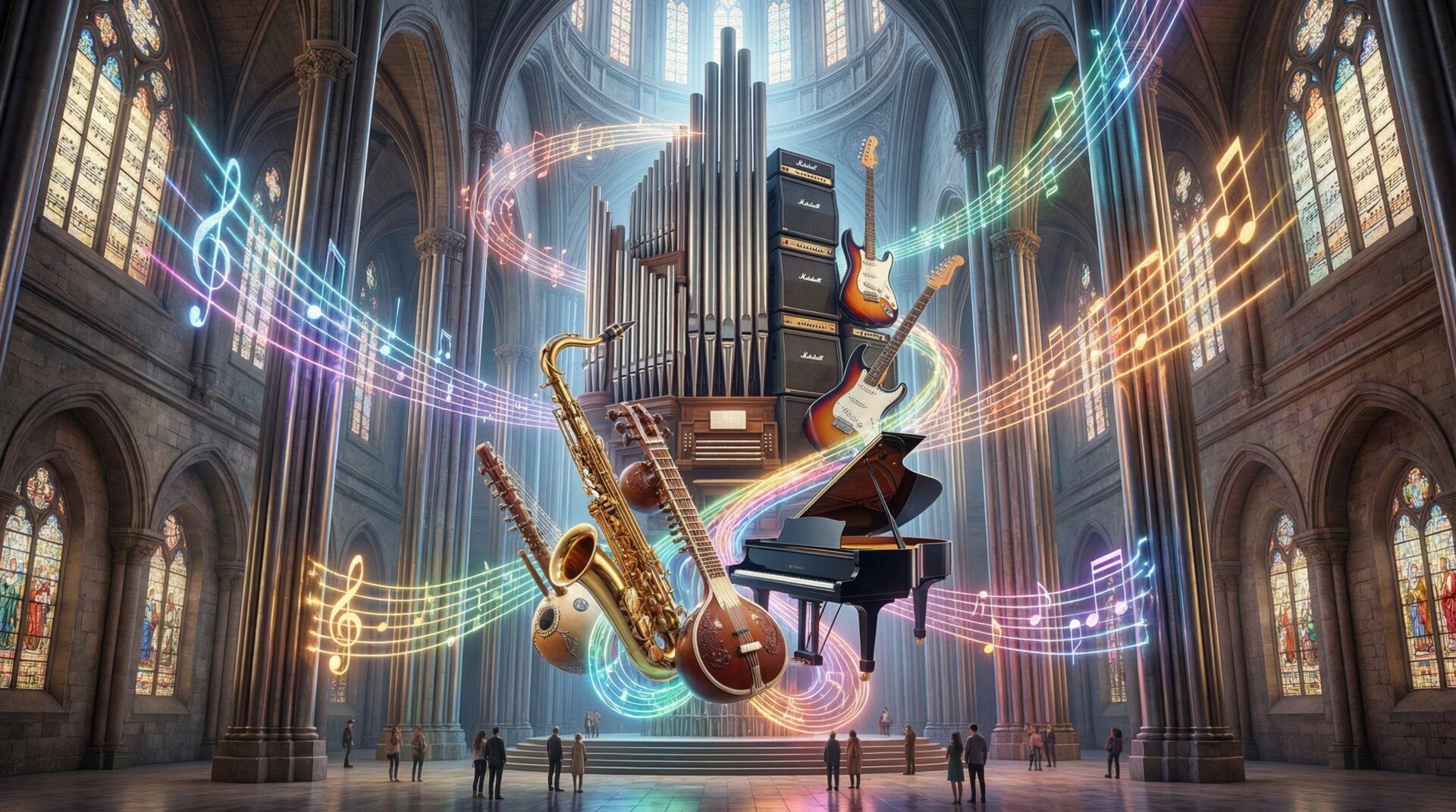 Gatunki muzyki i jej wykonawcy - okładka kategorii nadrzędnej w taksonomii Wykonawcy Muzyki