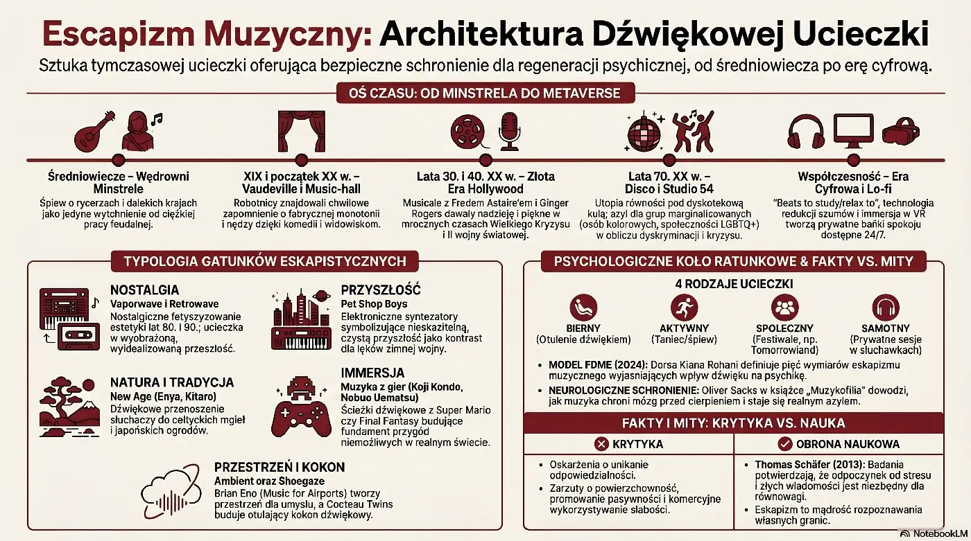 Escapism - infografika