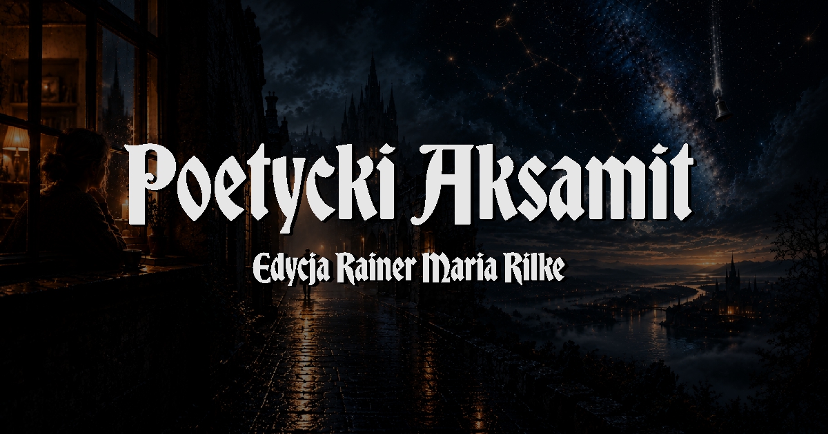 Home 3 Poetycki Aksamit Edycja Rainer Maria Rilke OGFB