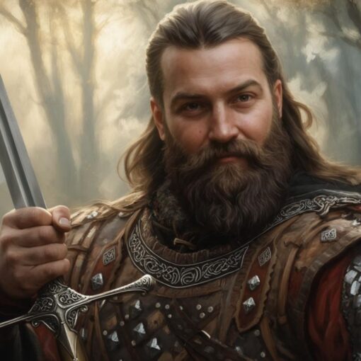 Mieczysław - ilustracja mężczyzny mogącego reprezentować osobę o takim imieniu